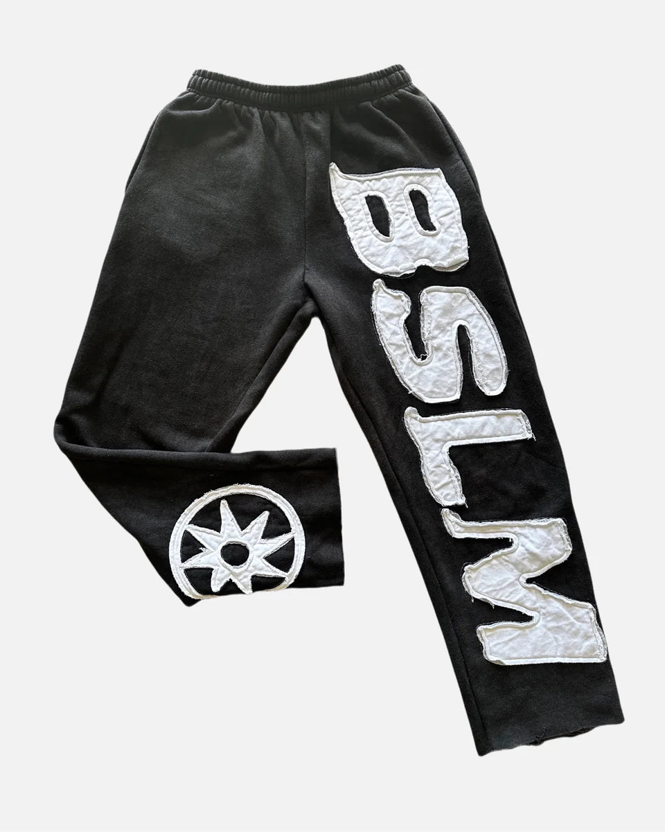 BSLM PATCHED SWEATPANTS